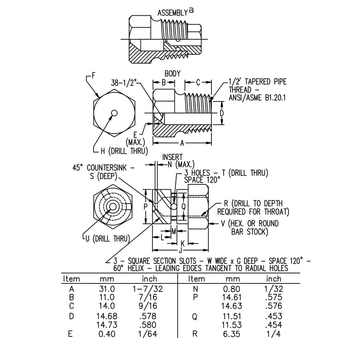 schematic diagram of UL rain test spray head